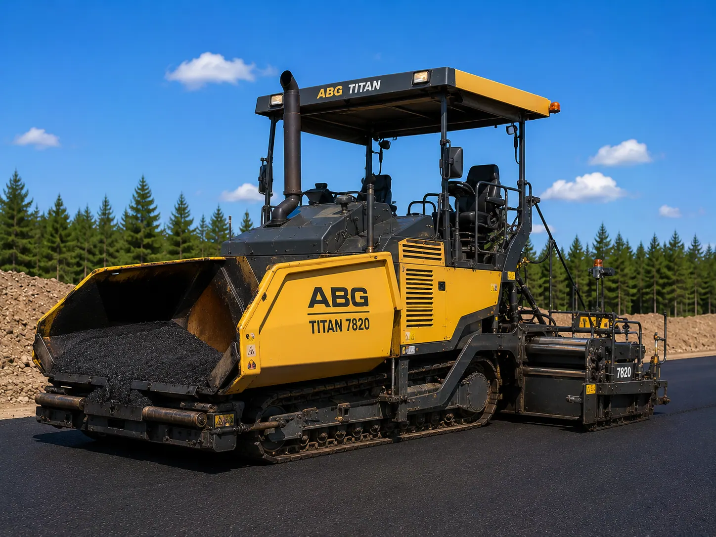 Асфальтоукладчик ABG Titan 7820 в аренду